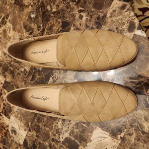 Womens Nude Loafers / Flats